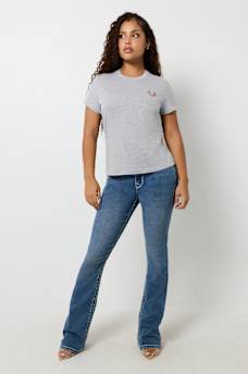 CRYSTAL RETRO WING TEE
