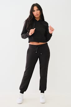 PANTALONES JOGGER CON HERRADURA EN RELIEVE, image 2