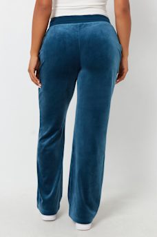 VELOUR STRAIGHT LEG SWEAT PANT, image 4