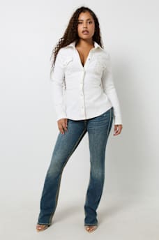 WESTERN DENIM SHIRT, image 3