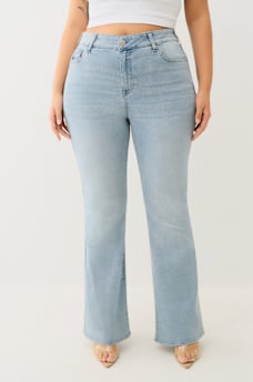 PLUS BECCA MID RISE FLAP BOOTCUT JEAN, image 2