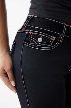 BECCA MID RISE BOOTCUT JEAN, image 5
