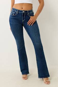 BECCA MID RISE BOOTCUT JEAN, image 1