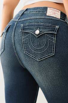 JEANS RECTOS BILLIE TALLA PLUS DE TIRO ALTO CON SOLAPAS