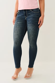 JENNIE MID RISE FLAP CURVY SKINNY JEAN, image 4