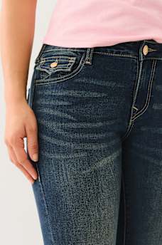 JENNIE MID RISE FLAP CURVY SKINNY JEAN, image 6