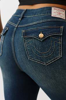 PLUS JENNIE MID RISE FLAP CURVY SKINNY JEAN, image 5