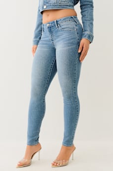 JENNIE MID RISE CURVY SKINNY JEAN, image 3
