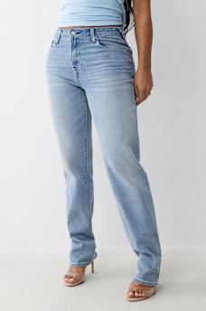 SARAH HIGH RISE STRAIGHT JEAN, image 3