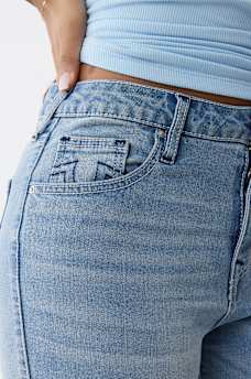 SARAH HIGH RISE STRAIGHT JEAN, image 5