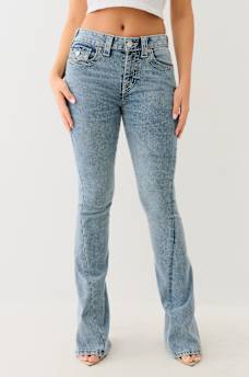 JOEY MID RISE BIG T FLARE JEAN, image 2
