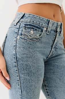 JOEY MID RISE BIG T FLARE JEAN, image 6