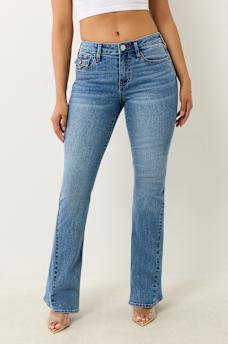 JOEY MID RISE FLAP FLARE JEAN, image 3