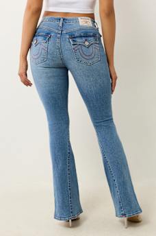 JOEY MID RISE FLAP FLARE JEAN, image 1