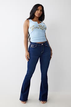 JOEY MID RISE FLARE JEAN, image 2