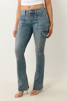 CARGO BOOTCUT JEAN, image 1