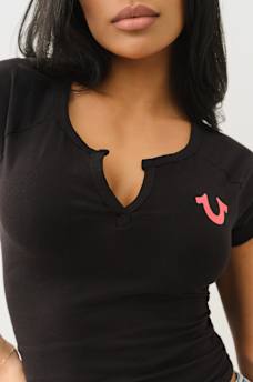 HORSESHOE LOGO RAGLAN TEE, image 5
