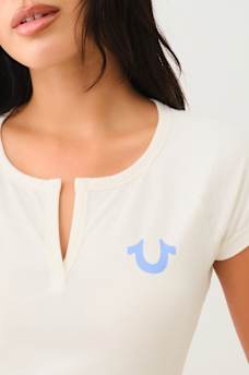 HORSESHOE LOGO RAGLAN TEE, image 4