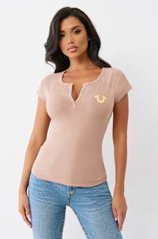 HORSESHOE LOGO RAGLAN TEE, image 2