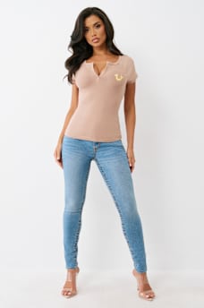 HORSESHOE LOGO RAGLAN TEE, image 3