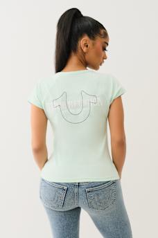 HORSESHOE LOGO RAGLAN TEE, image 6