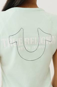 HORSESHOE LOGO RAGLAN TEE, image 1