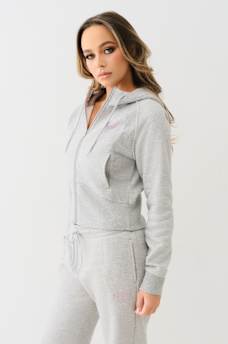 SHRUNKEN STAR RIBBED ZIP HOODIE, image 5