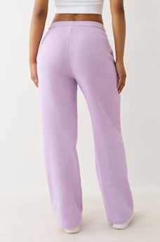 CRYSTAL HORSESHOE STRAIGHT LEG SWEAT PANT, image 4