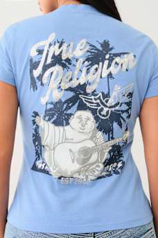 SPRING BREAK BUDDHA LOGO TEE, image 4