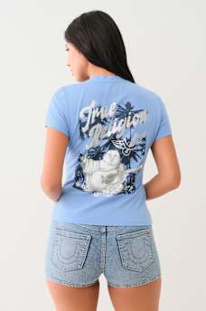 SPRING BREAK BUDDHA LOGO TEE, image 1