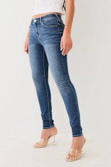 JEANS SKINNY CURVIL&Iacute;NEOS JENNIE DE TIRO MEDIO, image 2