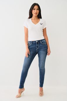 JEANS SKINNY CURVIL&Iacute;NEOS JENNIE DE TIRO MEDIO, image 3