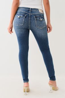 JEANS SKINNY CURVIL&Iacute;NEOS JENNIE DE TIRO MEDIO, image 1