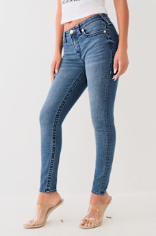 JENNIE MID RISE BIG T SKINNY JEAN, image 2