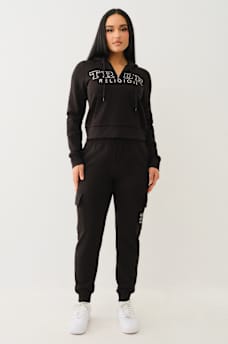 IRIDESCENT QUARTER ZIP HOODIE, image 3