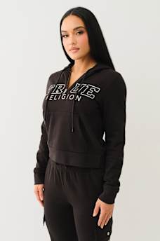 IRIDESCENT QUARTER ZIP HOODIE, image 4