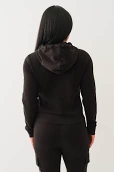 IRIDESCENT QUARTER ZIP HOODIE, image 6