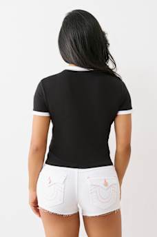 CRYSTAL RINGER BABY TEE, image 5