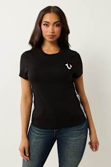 TRUE RELIGION TAPING TEE, image 3