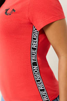 TRUE RELIGION TAPING TEE, image 4