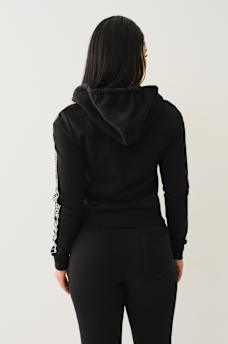 LOGO TAPING ZIP HOODIE, image 5