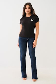 TRUE RELIGION WINGED HORSESHOE TEE, image 3