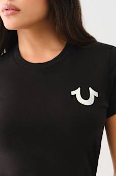 TRUE RELIGION WINGED HORSESHOE TEE, image 4