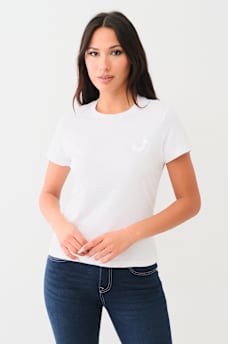 TRUE RELIGION WINGED HORSESHOE TEE, image 2