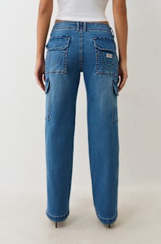 DENIM CARGO STRAIGHT JEAN, image 4