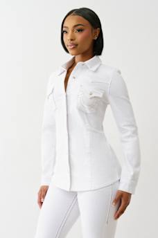 WESTERN DENIM SHIRT, image 3