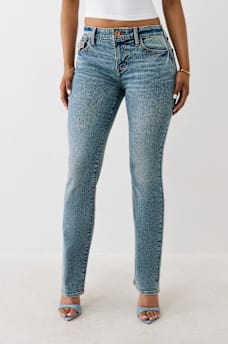 BILLIE MID RISE STRETCH STRAIGHT JEAN, image 2