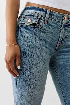 BILLIE MID RISE STRETCH STRAIGHT JEAN, image 6