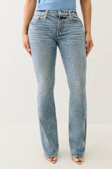 BECCA MID RISE BOOTCUT JEAN, image 1