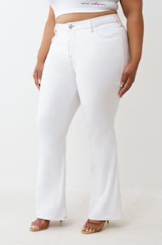 PLUS BECCA MID RISE FLAP BOOTCUT JEAN, image 3